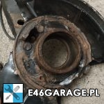 Demontaż wahacza wzdłużnego BMW E46